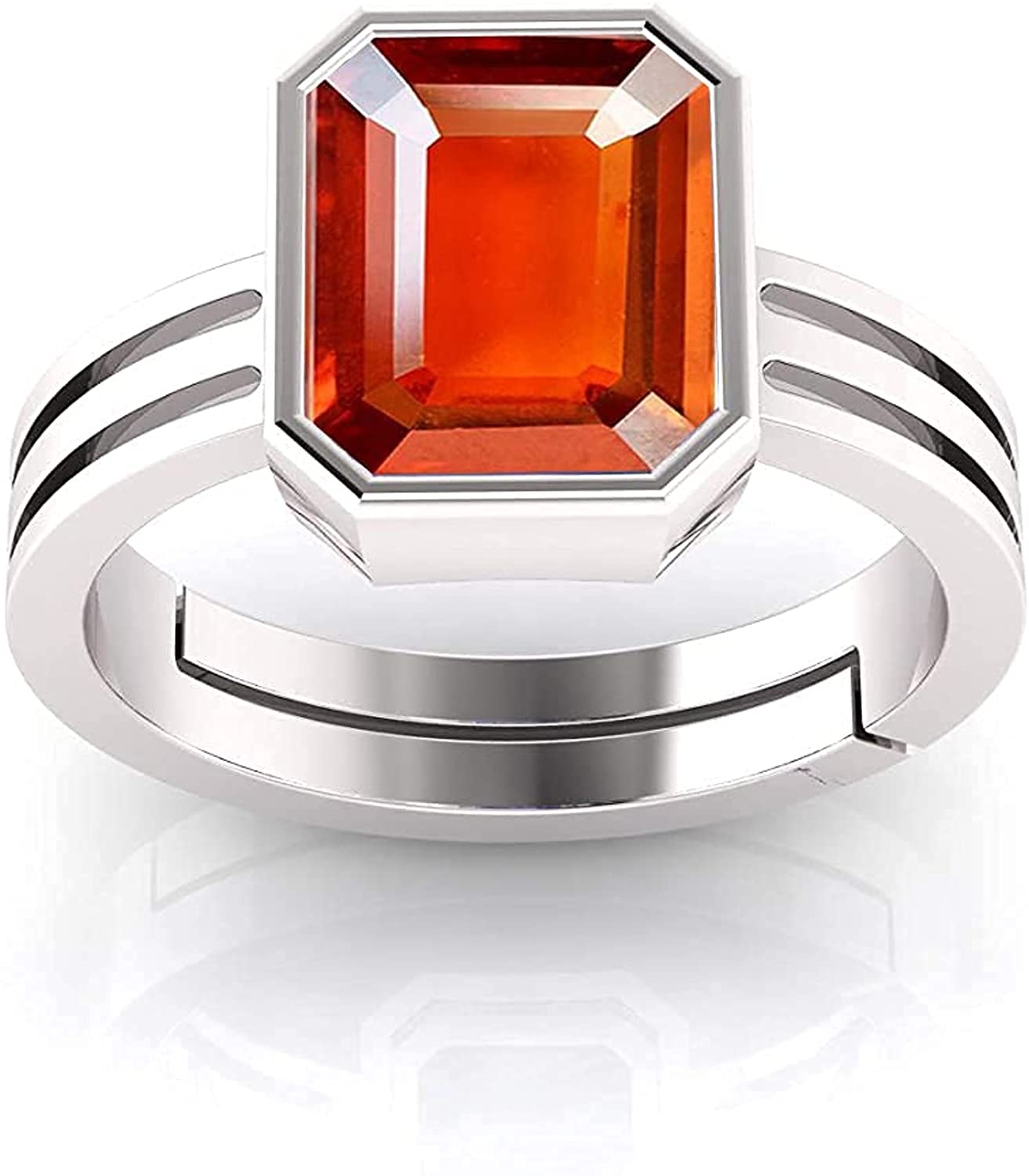 See full amazon price history chart for Sidharth Gems 13.25 Ratti / 12.00 Carat Natural Certified Hessonite/Garnet/Gomed Loose Gemstone Silver Plated Adjustable Ring Sizes Between 15 to 28 for Mens and Womens Sidharth Gems 13.25 Ratti / 12.00 Carat Natural Certified Hessonite/Garnet/Gomed Loose Gemstone Silver Plated Adjustable Ring Sizes Between 15 to 28 for Mens and Womens (B091N5CVYP) Amazon Price History, Amazon Price Tracker
