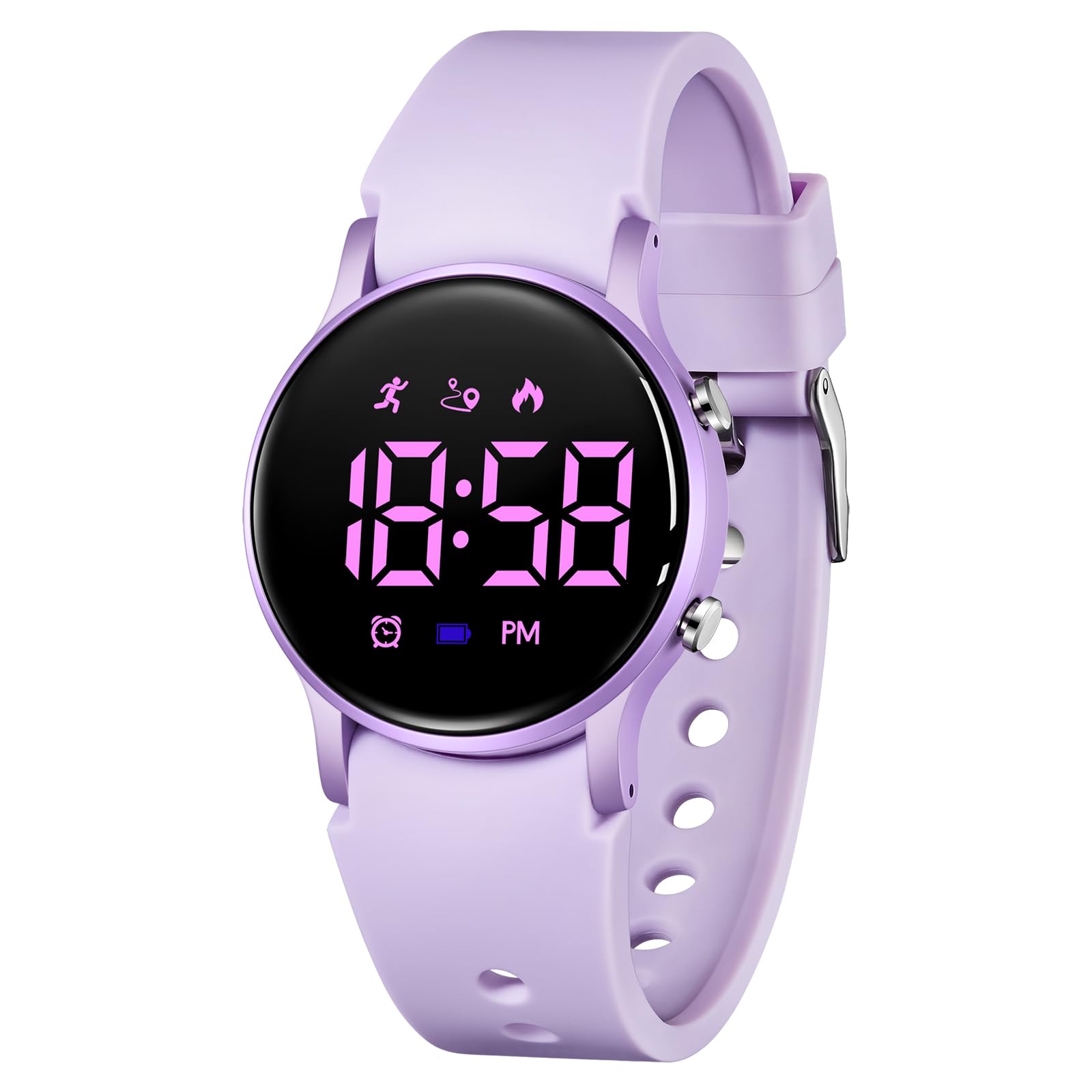 Kids Watch for Boys Girls Waterproof Digital Watch for Kids with Pedometer, Vibration Ala…