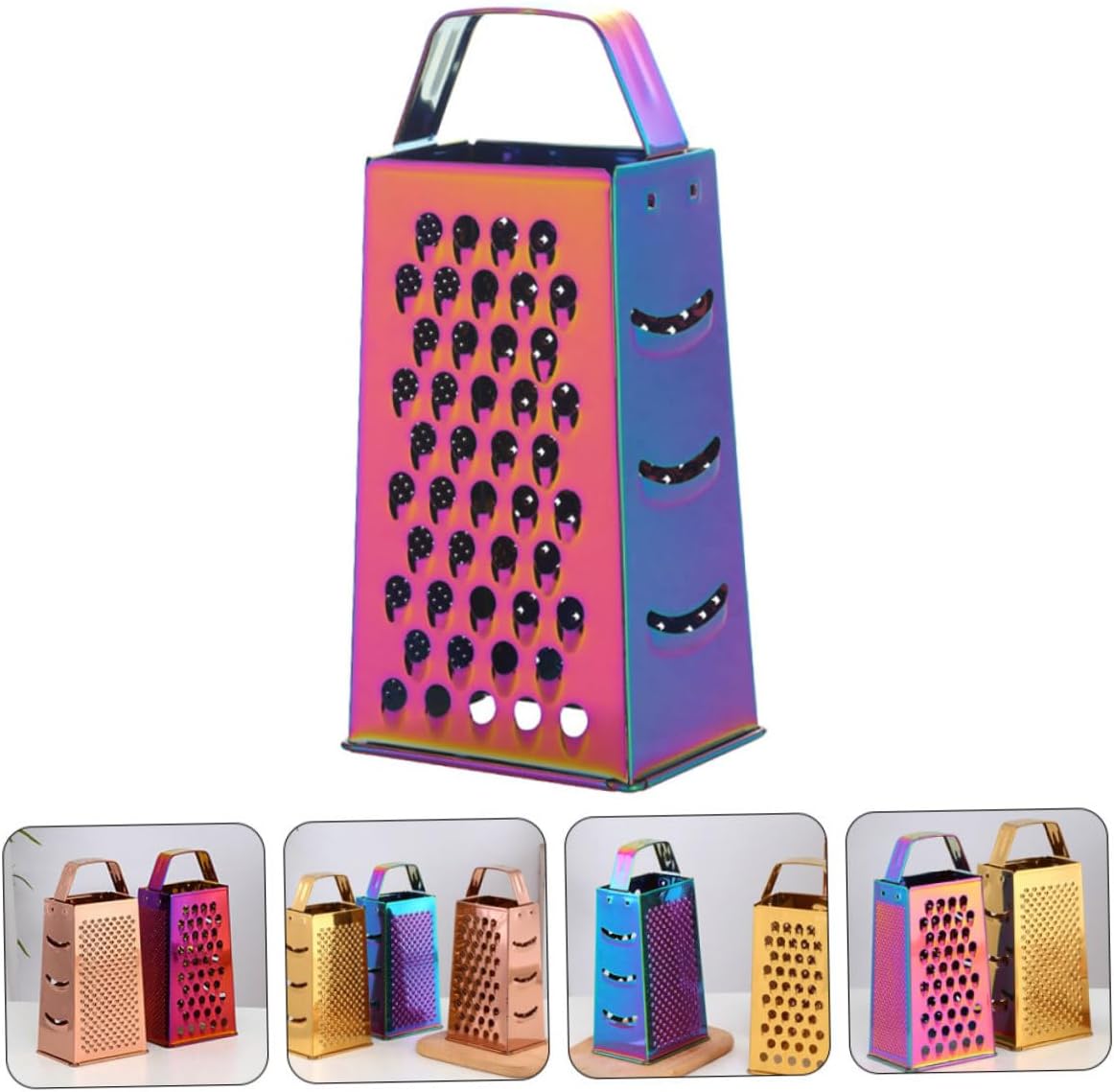 Manual Cheese Grater Stainless Steel for Cheese and Vegetables