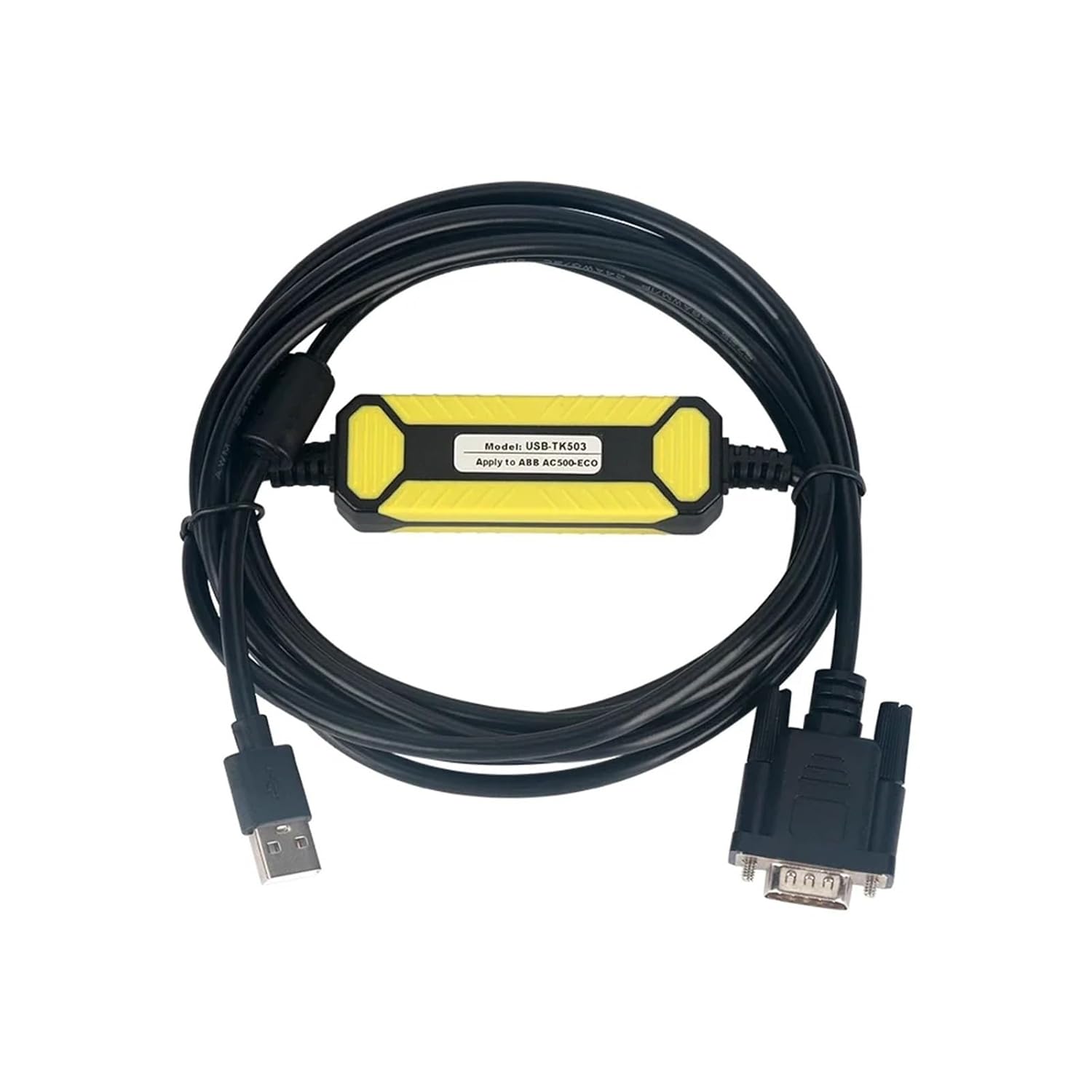 USB-TK503 for Debugging Cable AC500-ECO Series Programming Cable Download Line 43/5000(Black Yellow)