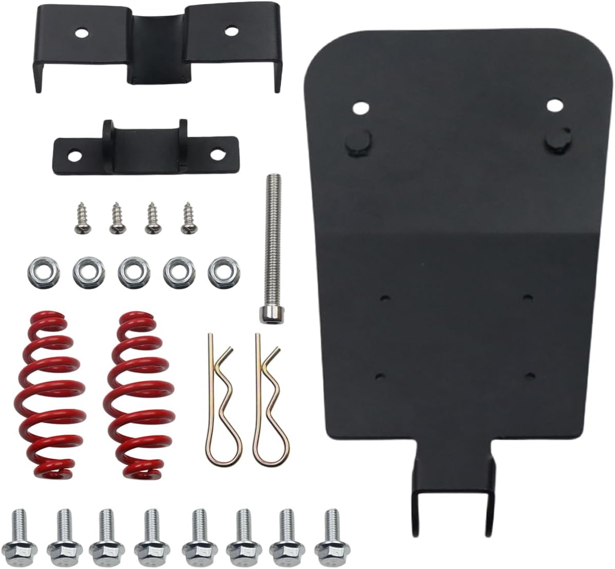 Upgraded 15" Seat & Suspension Spring Kit for Coleman CT200U-EX Mini Bike for Hisun 196cc/200cc Trail Bikes