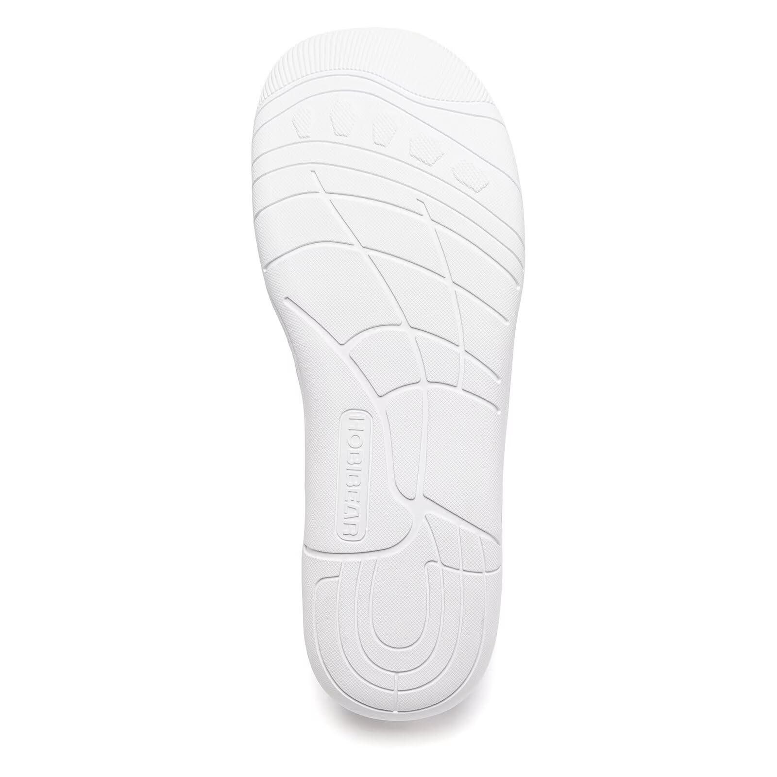 HOBIBEAR Damen Barfuß Mary Jane Schuhe breite Zehen Nullabsatz minimalistisch Verstellbarer Klettverschluss Gehschuhe