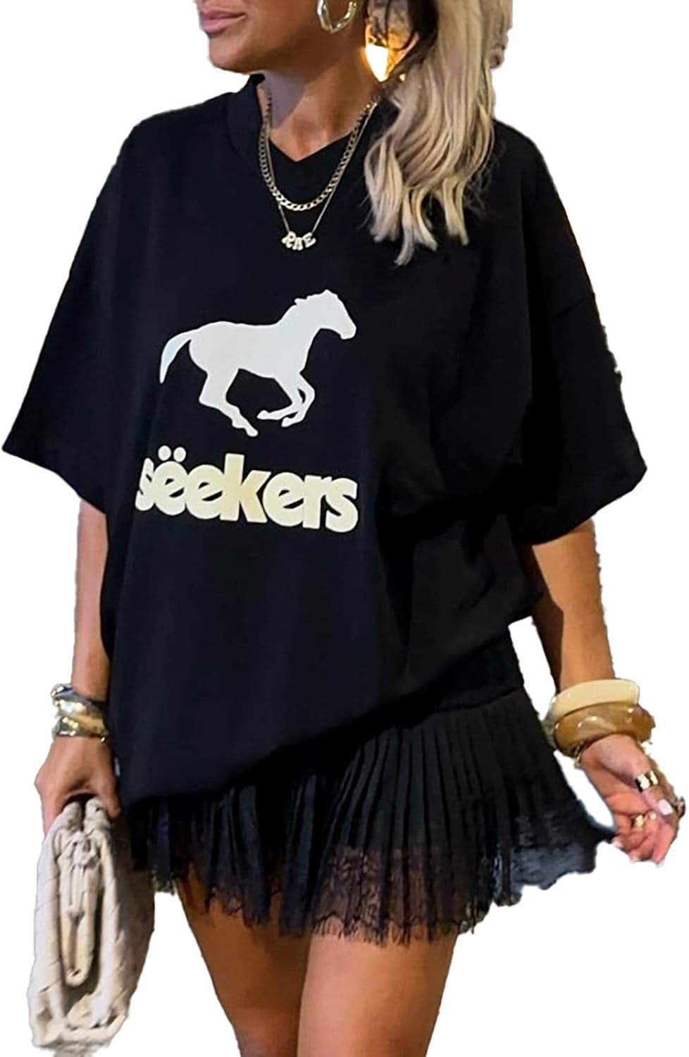 Women Y2k Lace Ruffle Pleated Mini Skirt Solid Elastic Low Rise Floral Mesh Skirts Fairy Floral Half Slip Short Skirts - Image 5