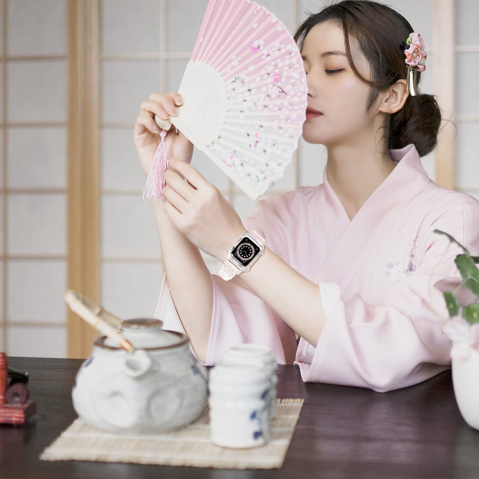 Amazon.co.jp: Pleixiu 互換AppleWatch Series7/6/5/4/3/2/1/SE対応 