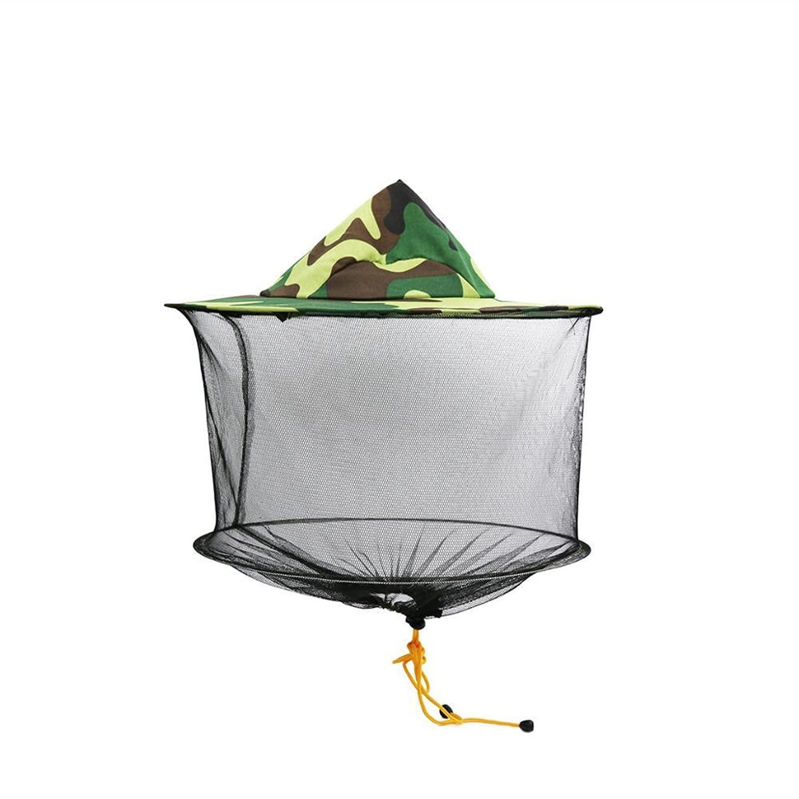 Abiti di Apicoltura. 20pcs Apicoltura Cappello all'aperto Camouflage Netto Filato Anti-zanzara da Pesca Parasole Protettivo Cappuccio Protezione Maschera Maschera (Color : Style 1)