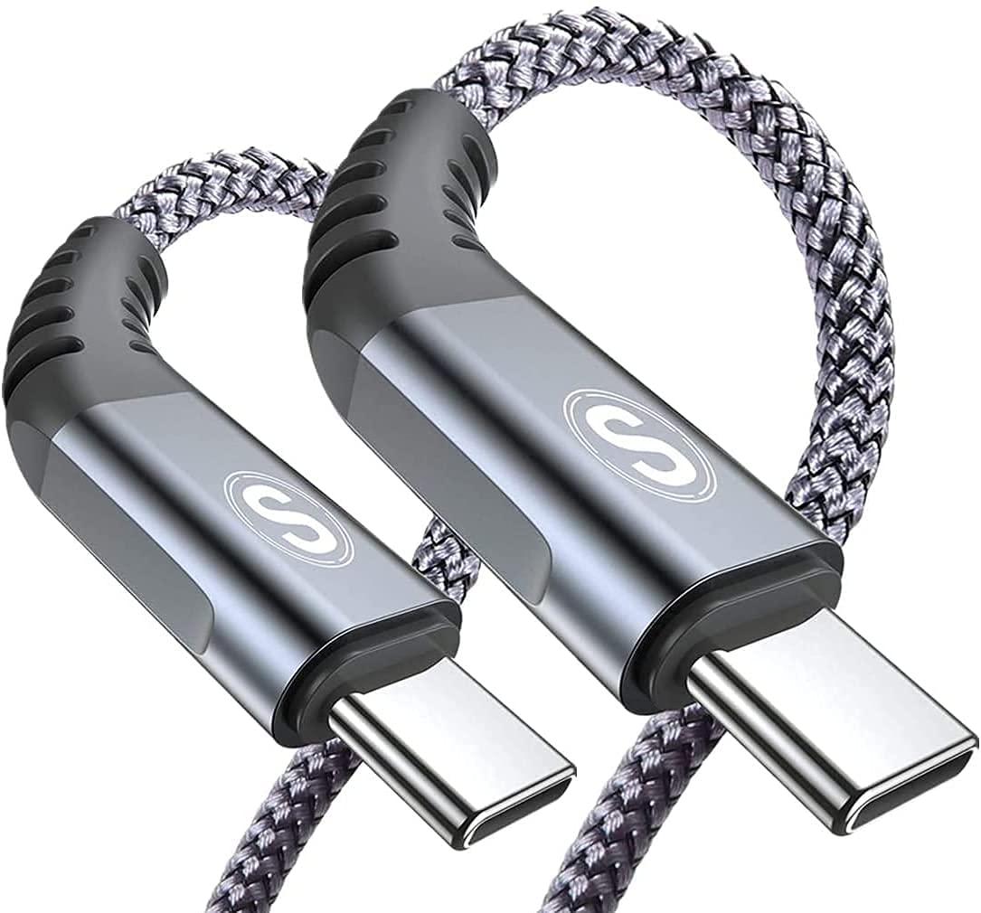 2-Pack 1M USB C Cable 3.1A Fast Car Charger Cable Compatible for iPhone 16 15 Plus Pro Max, Samsung Flip/Fold 6 5 4 3 S10 S9 S8 S20 S21 S22 S23 S24 A15/14/13/12 A35/A34 A55/54, Pixel 8 7 6, Tablets