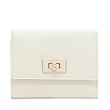 AK Medium Flap Wallet with Enamel Turn lock