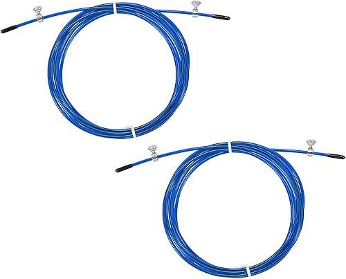 PATIKIL Cable de repuesto de cuerda de salto de velocidad, alambre de acero de cuerda de salto profesional Reemplazar para cuerdas de salto de alta