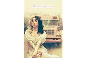 Laminated Melanie Martinez Pink School Bus Crybaby Detention Poster