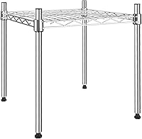 Vista 10 de Simple Deluxe Estantería de almacenamiento resistente de 5 niveles, 35.83 pulgadas de ancho x 13.98 pulgadas de profundidad x 61.02 pulgadas