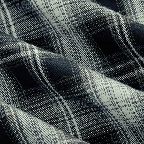 Huyxcye Womens Plaid Midi Skirt High Waist A Line Flowy Tartan Fall Winter - image 5