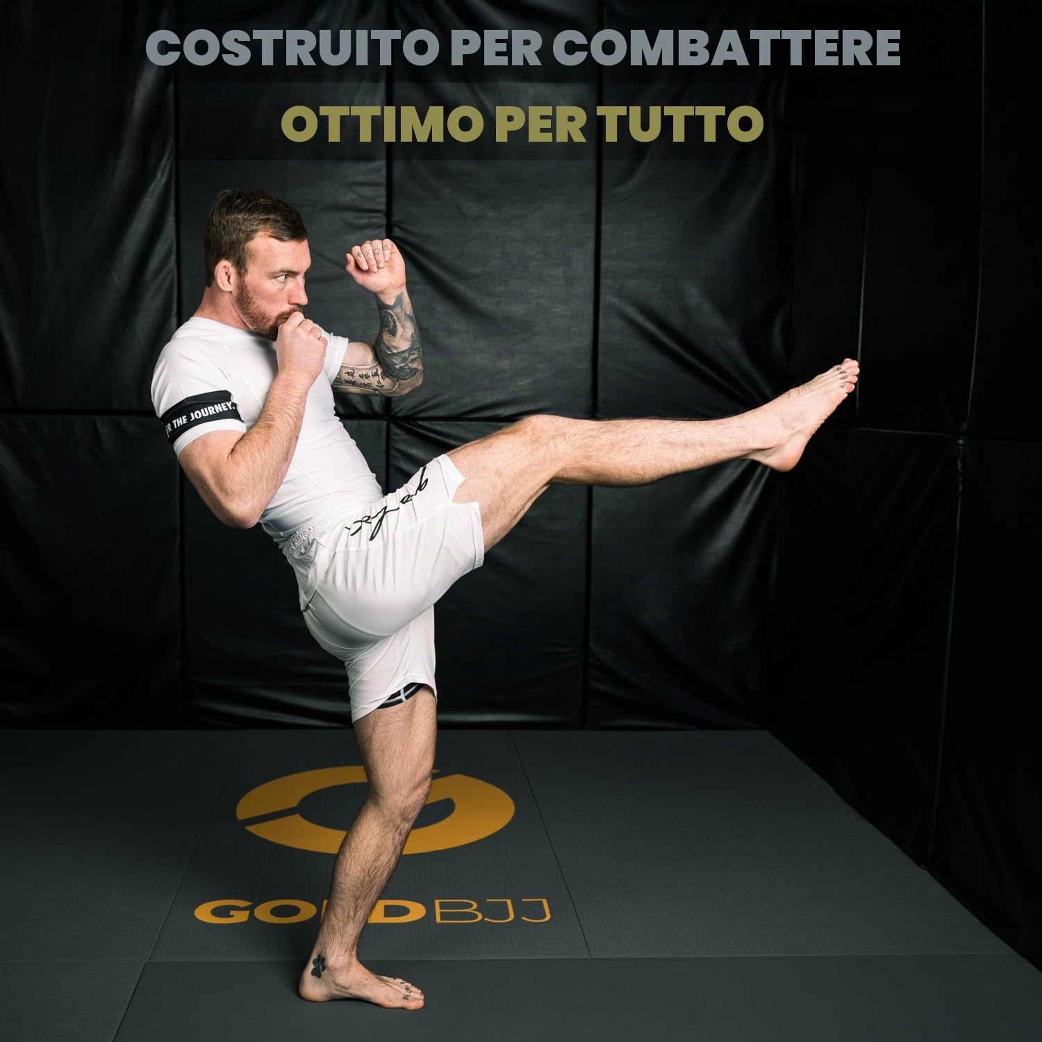 Gold BJJ Pantaloncini da Jiu Jitsu, approvati dall'IBJJF, per Grappling, MMA, Wrestling, Muay Thai e boxe