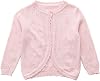 Toddler Girls Knit Cropped Bolero Shrug Little Kids Long Sleeve Open Front Cardigan Sweater, 6Months-7Years