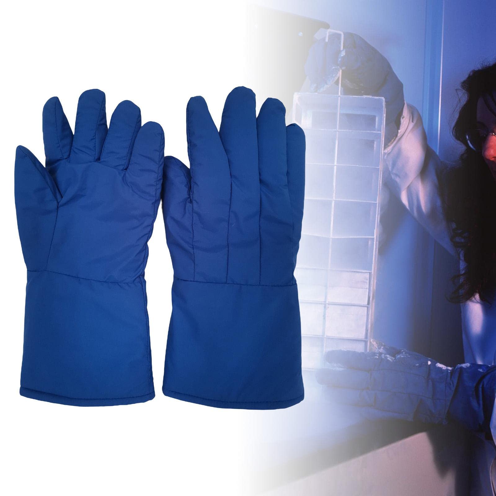 Gants de Protection Résistants Au Froid pour Les Basses Températures, Protégeant Contre L'azote Liquide, 38cm