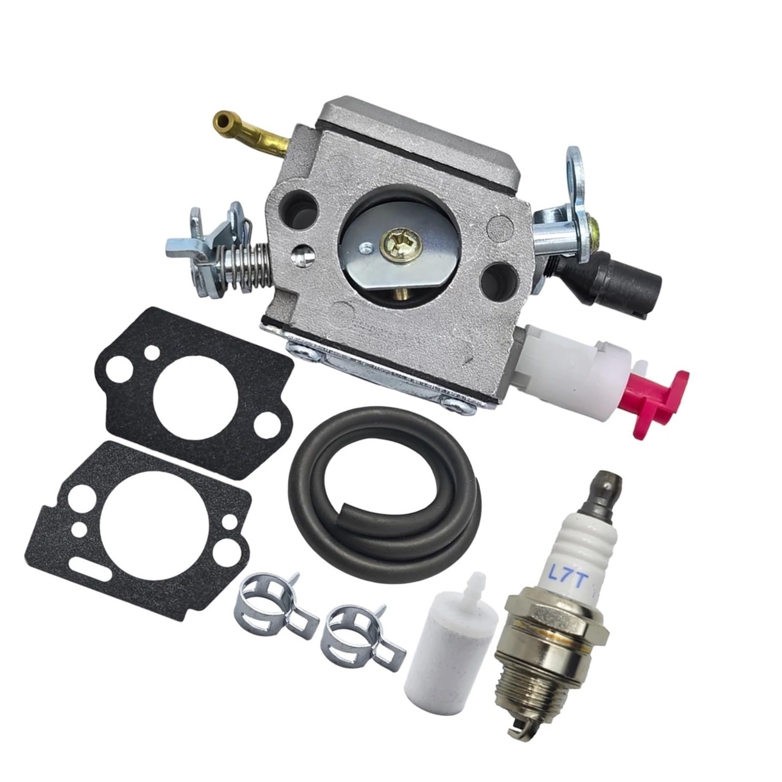 Kit carburateur 340e 345 350 durite essence pour tronçonneuse 503283208