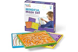 hand2mind Mindful Maze Boards for Sensory Play and Mindfulness