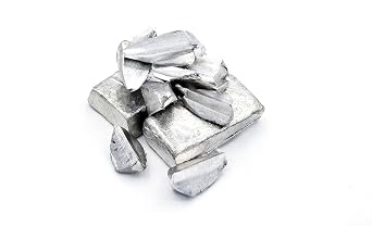 Pure Indium Metal Chunks, 99.995% Purity, 20 Grams Weight Perfect for Industrial Use and Research Purposes Made in USA By Unique Metals