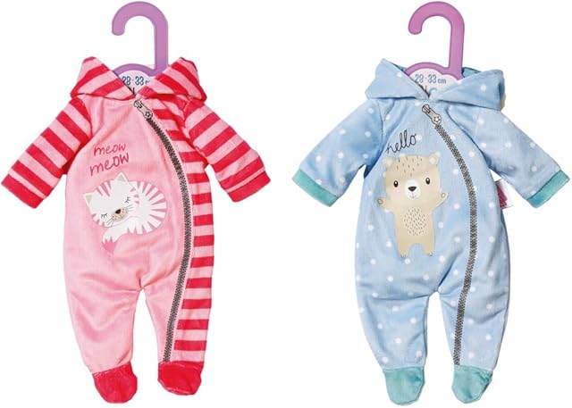 Dolly Moda Onesie 30cm - For Toddlers 3 Years & Up - Easy for Small Hands - Promotes Empathy & Social Skills - Includes 1 Onesie