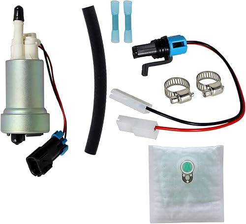 Miniatura 1 de Bomba de combustible universal de alto rendimiento 525LPH con kit de instalación de repuesto para E85 F90000285 400-0085