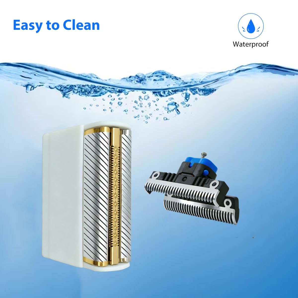 Upgraded 310 31B 5000/6000 Shaver Shear Head Cassette & Cutter w/Sealed Packaging for Br-aun Flex XP and 6000 Series: 6012, 6015, 6312, 6510, 6410, 6512, 6515