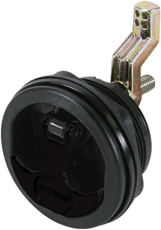Whitecap T-Handle Latch - Nylon Black/Black - Non-Locking