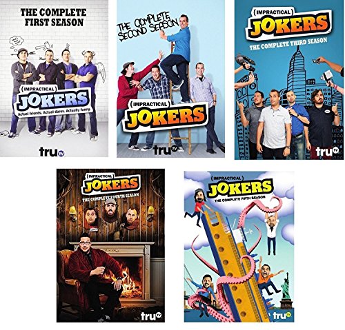 Impractical Jokers: The Complete Series Seasons 1-5 DVD NEW 1 2 3 4 5