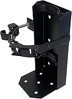 Vista 8 de Soporte de vehículo extintor de incendios resistente para 10 libras seco y/o 5 lb Co2 genérico para 809