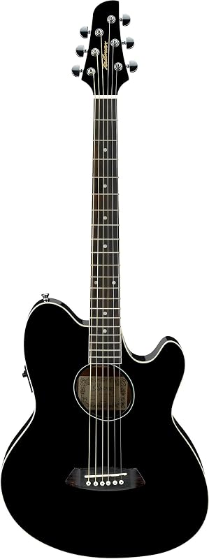 Guitarra eléctrica acústica Talman TCY10E - Negro