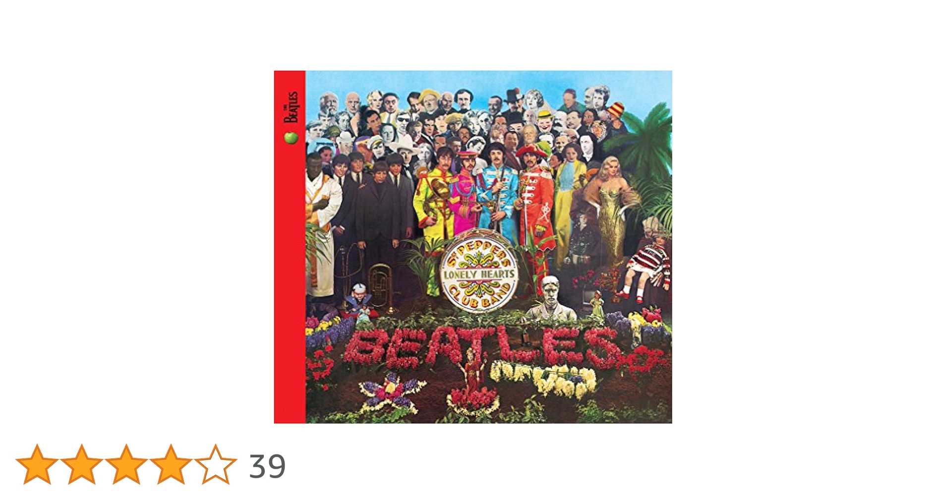 極美LP‼️フランス盤アップル『ビートルズ　サージェント・ペッパーズ』1974年 極美LP‼️フランス盤アップル『ビートルズサージェント