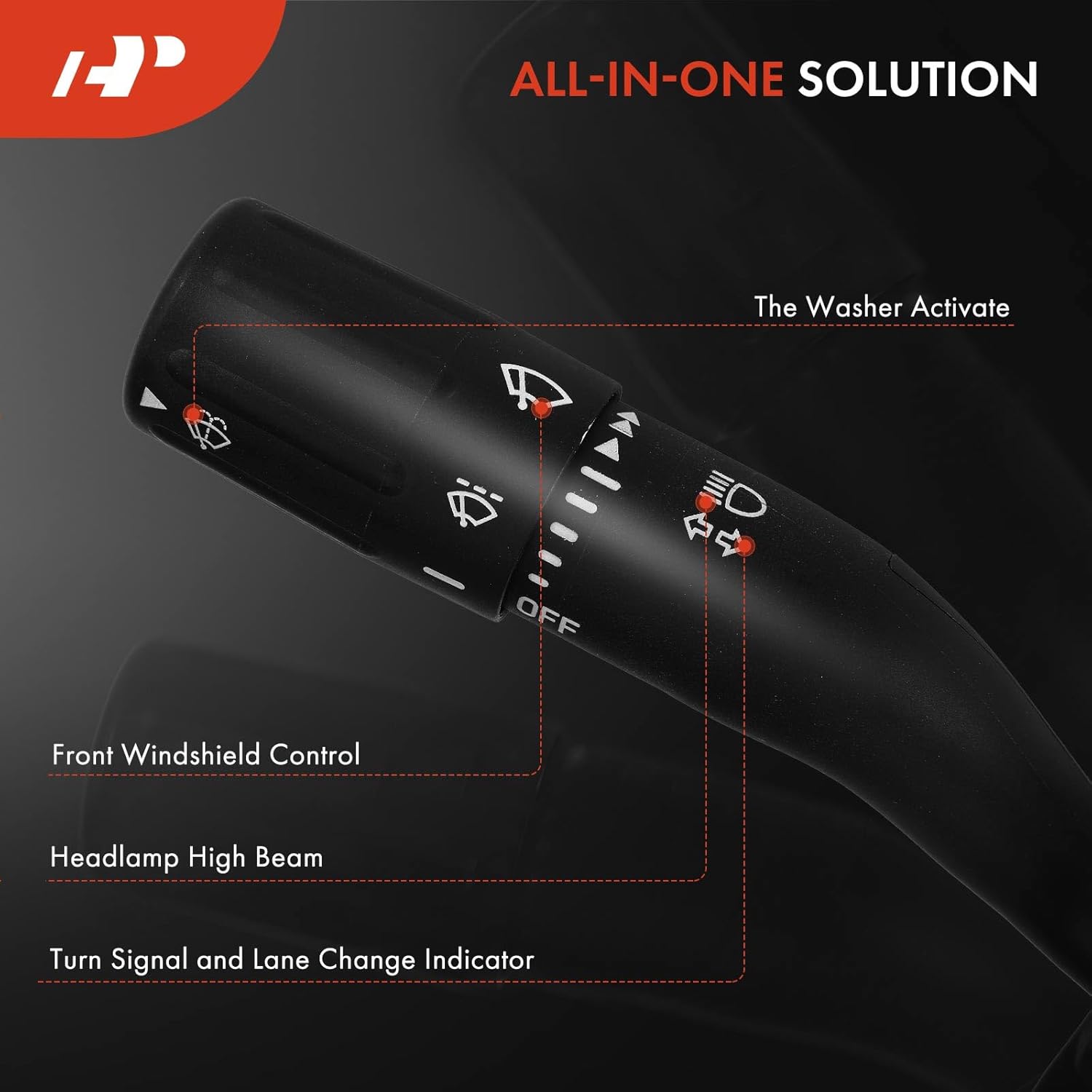 A-Premium Multifunction Switch Turn Signal Switch Compatible with Ford Mustang 2010 2011 2012 2013 2014