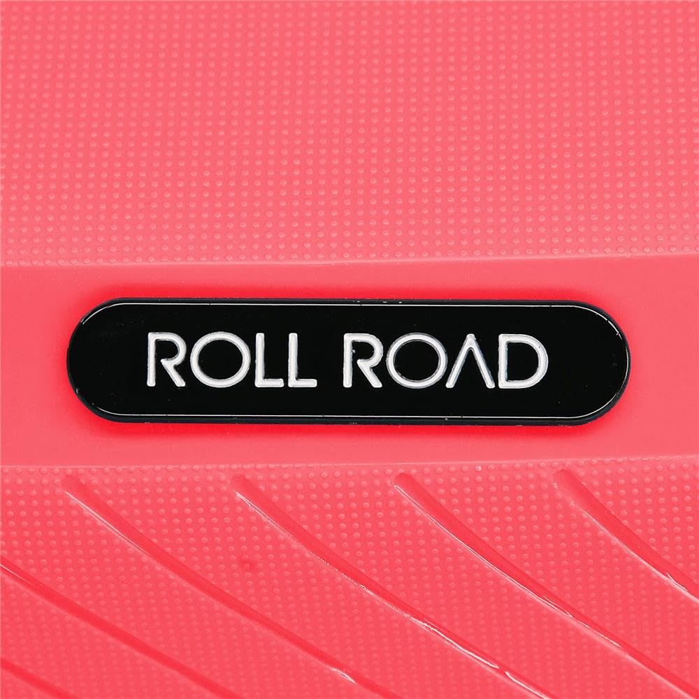 Roll Road Orbit, Maleta de Cabina, Equipaje, Interior con Dos Compartimentos, Fabricada en ABS Material Resistente y Ligero, 4 Ruedas giratoriasCierre de combinación Lateral, De Joumma Bags