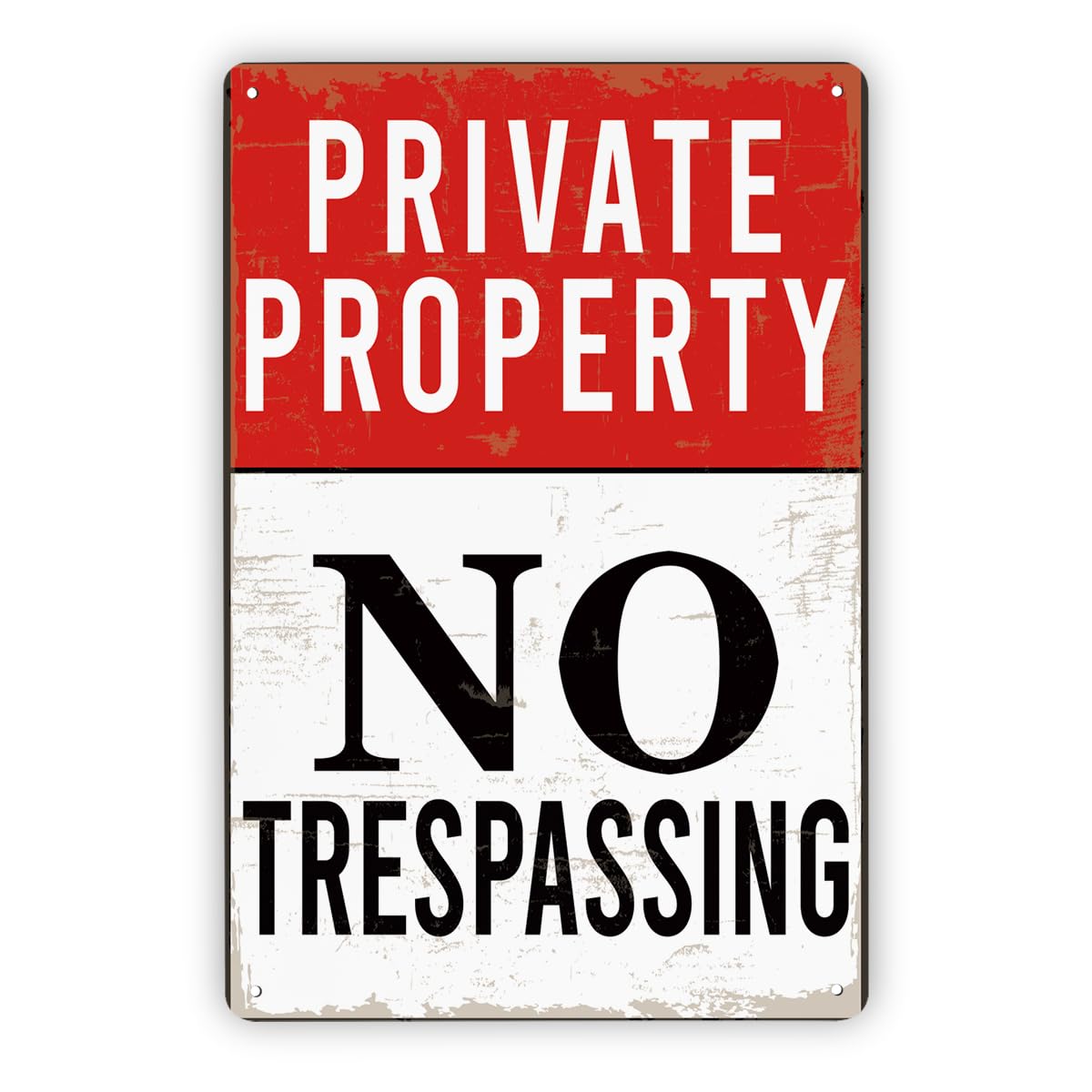 Kwqdozf As Pic Private Property Sign, Vintage Metal Signs For Outdoor, Wall Art Decor For