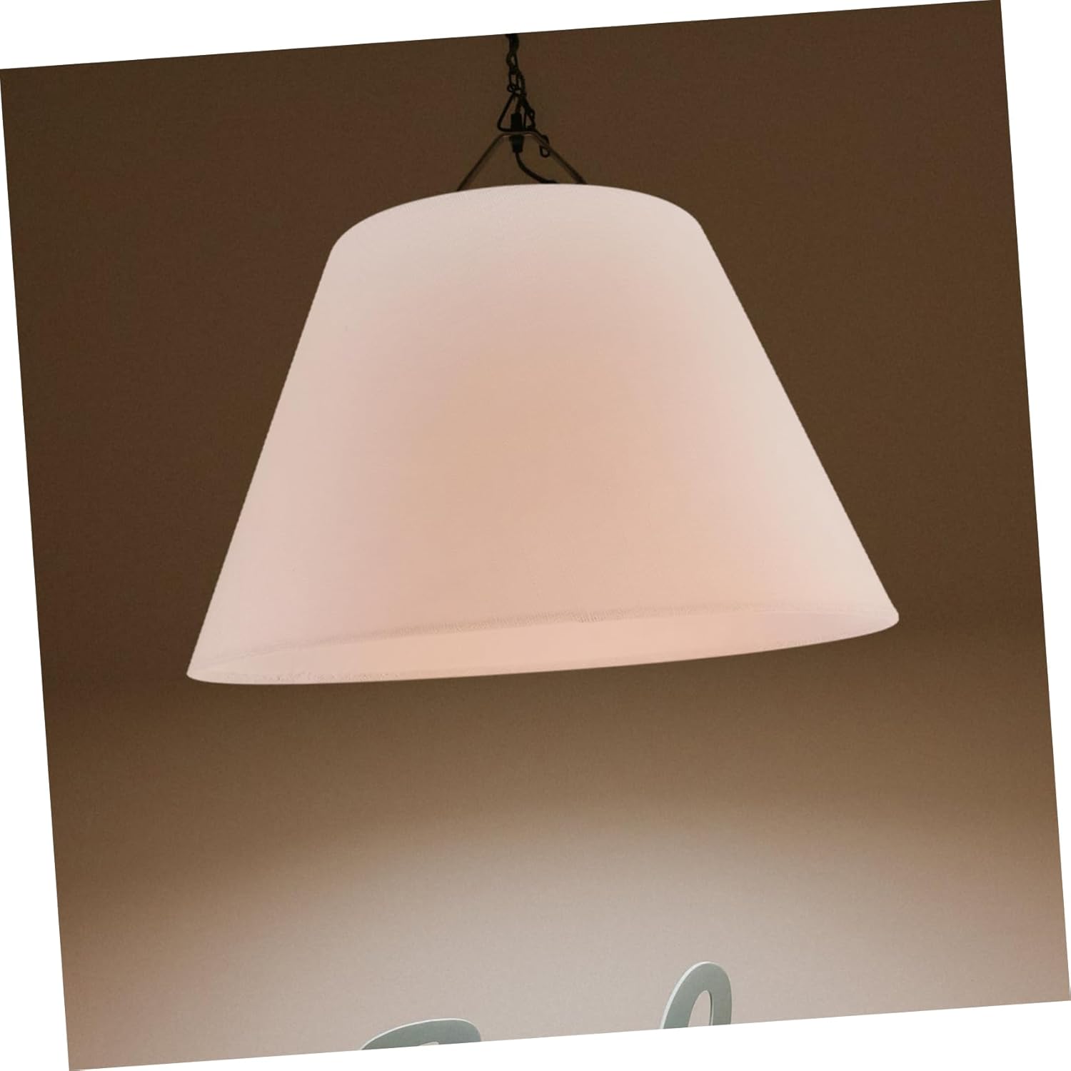 Gadpiparty Patterned Linen Lampshade Cute Woven Light Cover for Ceiling Wall Floor Lamps