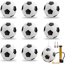 8 Pcs Soccer Ball Bulk with Pump Needles, Size 5 Sport Soccer Ball Training Ball for Adult Soccer for Christian Charity Donation Supplies, World Cup, Practice, School, Game, Indoor Outdoor Use