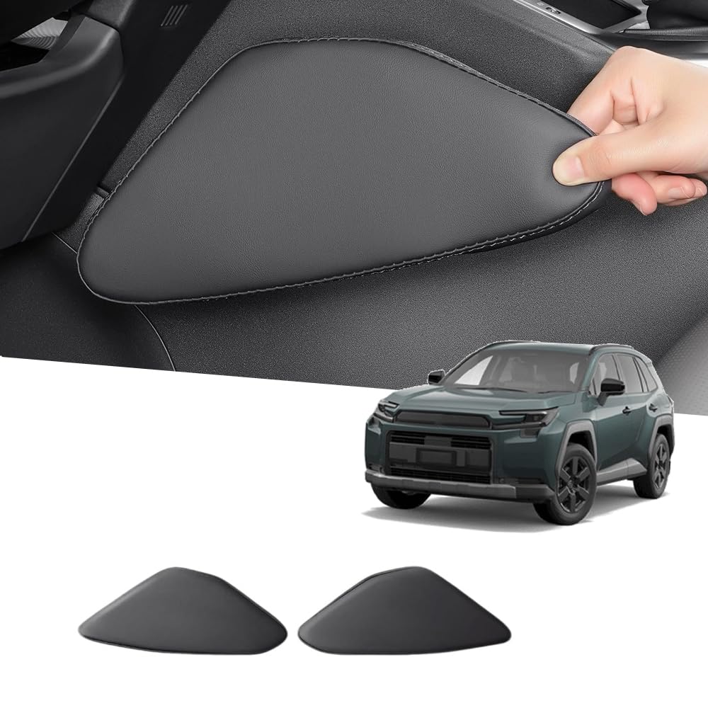 RAV4 2026 Car Knee Pad Center Console Leather Cushion Soft Padding Scratch Resistant Wear Resistant Enhances Driving Comfort Relieves Knee Pressure RAV4 Accessories