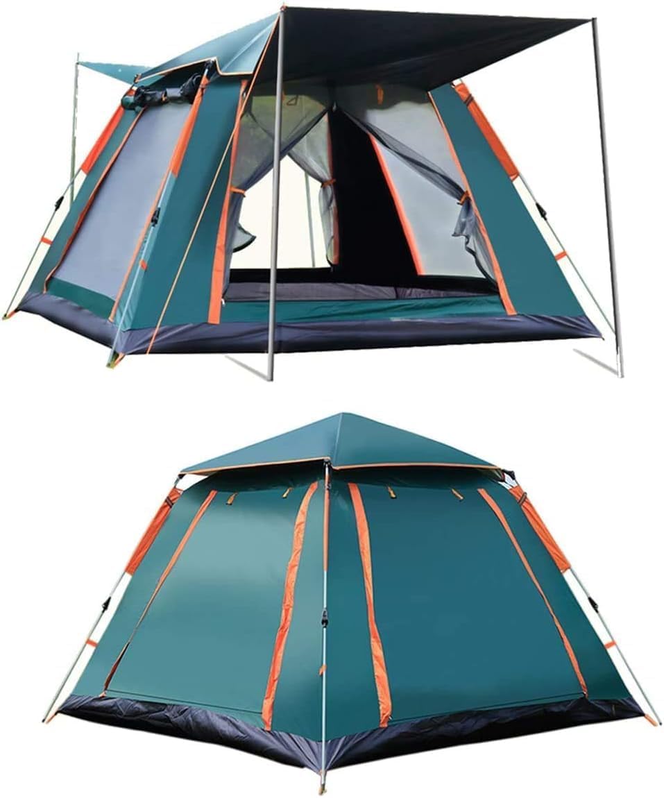 GO2CAMPS Automatic Camping Tent 4-5 Persons(210X210X140cm), Instant Automatic Pop Up Dome Tent,Portable Lightweight for Family Backpacking Hunting,Hiking,Outdoor,Beach Tent,Picnic Tent (Multicolors)