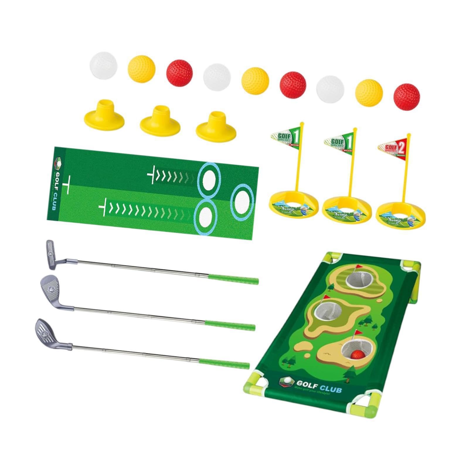 Juego de Golf para niños pequeños Club de Golf para niños con Pelotas Experiencias Deportivas al Aire Libre a Cualquier Edad Los Juegos de para