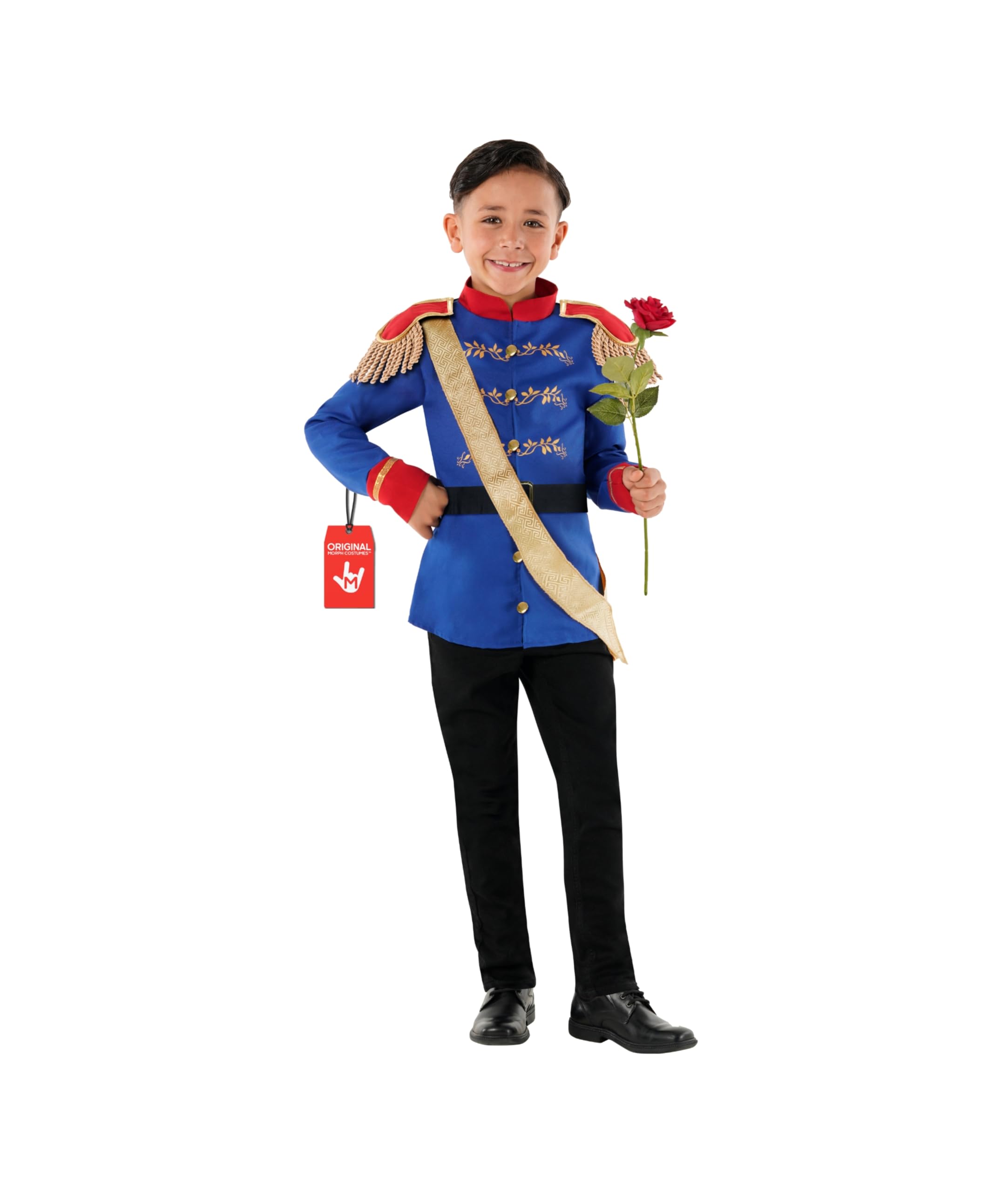 Morph Prince Costumes For Boys, Prince Charming Costume Kids, Fairytale Costumes For Boys, World Book Day Costume