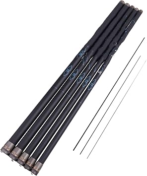 Amazon 12m 11m 10m 9m 8m カーボン釣り竿 2 8 パワー 伸縮式釣り竿 ハンドポール ストリーム 1個 3チップ 12m 中国 Do Rui Fishing Rods ロッド 竿