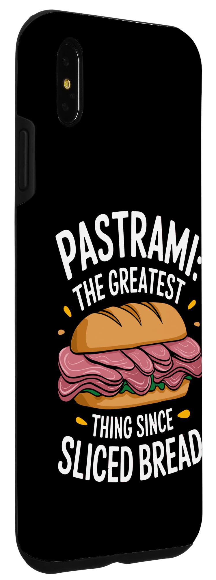 iPhone XS Max Classic Deli Pastrami Sandwich Lover Culinary Delight Case - Image 3
