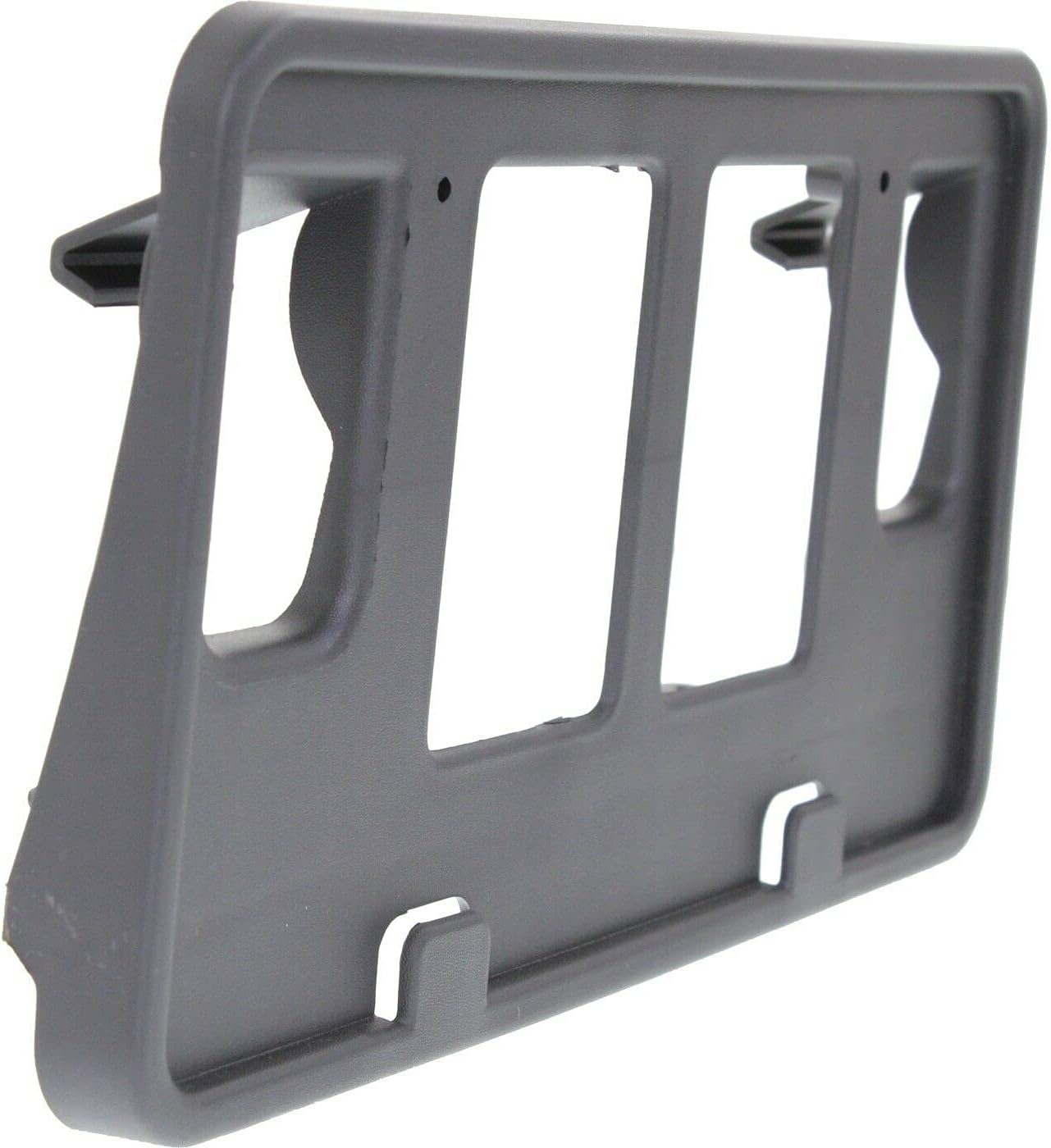I-Match Auto Parts Front License Plate Frame Bracket Tag Holder Black Textured Plastic for 2006 2007 2008 Ford Pickup Lightduty F150 and Lincoln Mark LT Models 6L3Z17A385AAA FO1068137