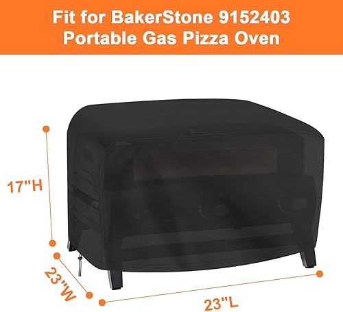 Miniatura 2 de Jungda Cubierta de horno de pizza para horno de pizza BakerStone 9152403 portátil a gas