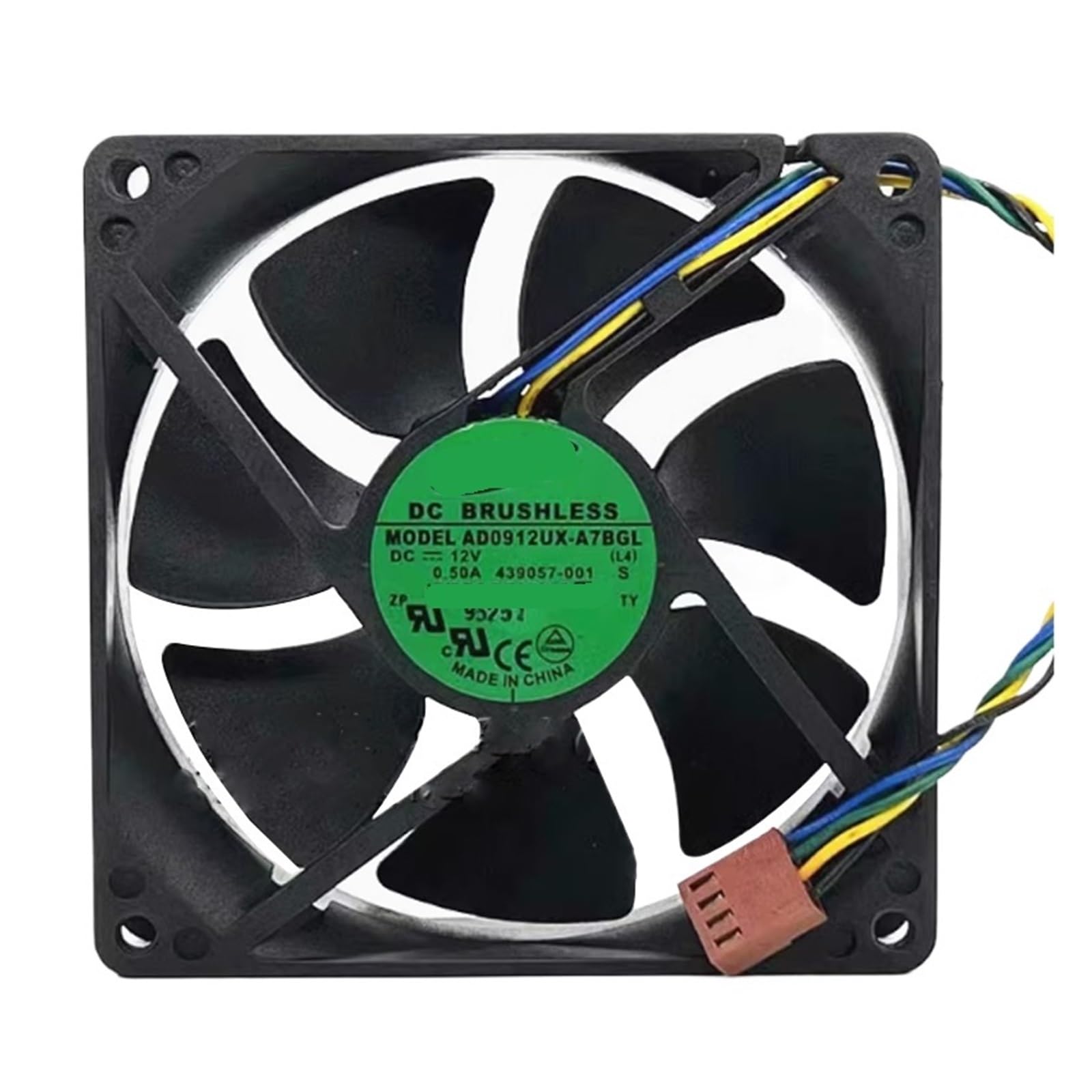 QNEZIQTMH 90x90x25mm AD0912UX-A7BGL 90mm 12V Fan 9025 3900RPM 50CFM Cooling Fan(2wire)