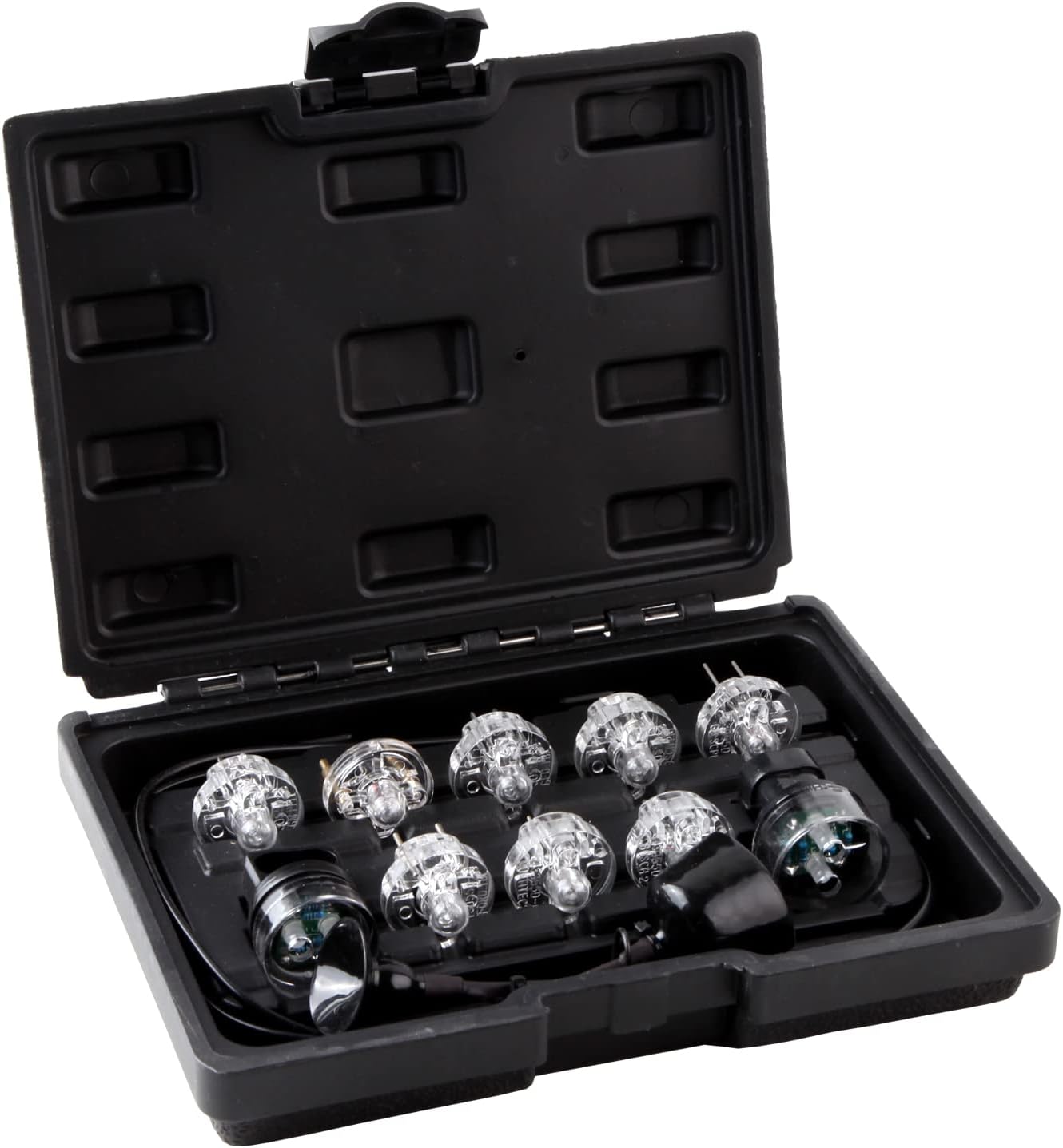 ALETO 11 Piece Noid Light Test Kit, Fuel Injector Tester Tool Noid