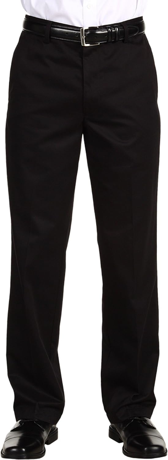  Mens Straight Fit Signature Lux Cotton Stretch Khaki Pant