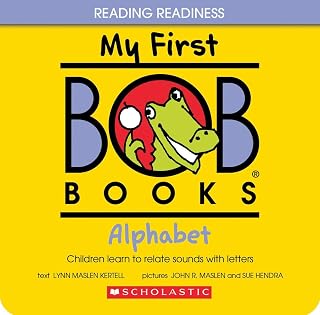 My First Bob Books Alphabet Box Set: Phonics Letter Sounds Reading Readiness Ages 3-5 Pre-K