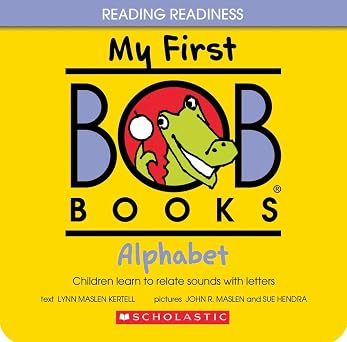 My First Bob Books - Alphabet Box Set | Phonics, Letter sounds, Ages 3 and up, Pre-K Reading Readiness