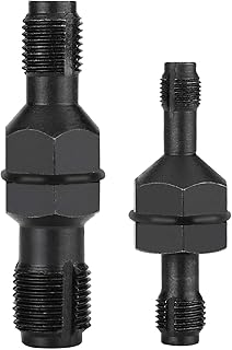 Ferramenta de torneira, 2 peças de aço carbono para inserção de vela de ignição conjunto de torneira de rosca de ignição M10 * 1,0 / * 1,25 M14 * 1,5 / M18 * 1,5