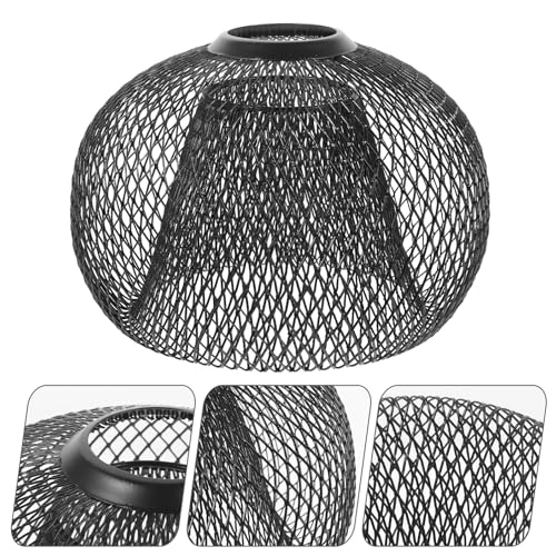 Decoración Elegante y Duradera con Pantalla Lámpara Colgante de Hierro 5