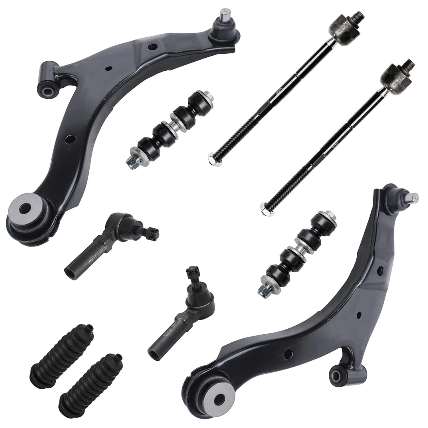 Detroit Axle - Front End 10pc Suspension Kit for 01-10 Chrysler PT Cruiser